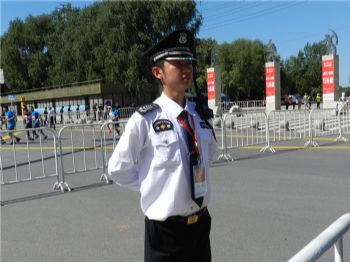 2017沈陽(yáng)馬拉松安?，F(xiàn)場(chǎng)